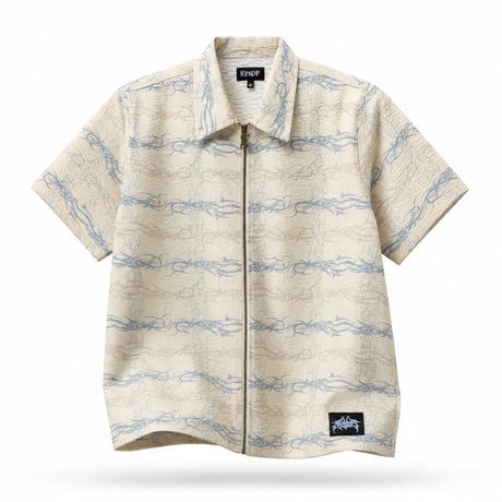 RIPNDIP Crosswired ZipUp (White)