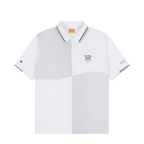 DIME MTL COURT POLO WHITE