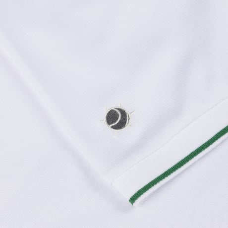 DIME MTL COURT POLO WHITE