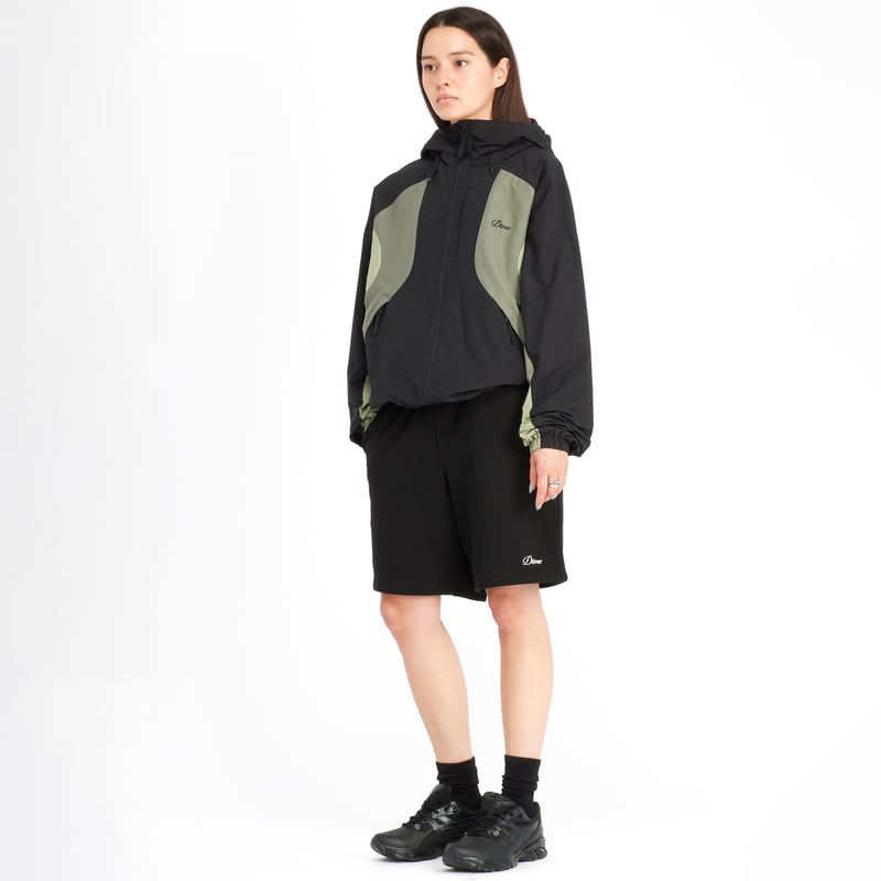 DIME mtl Tech Windbreaker BLACK | F.U. GENERAL