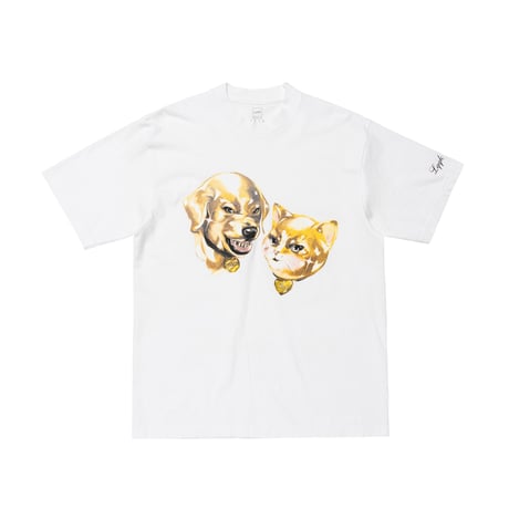 LQQK STUDIO SASSY PETS TEE WHITE