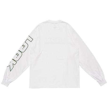 LQQK STUDIO ALL TERRAIN LOGO LONG SLEEVE WHITE