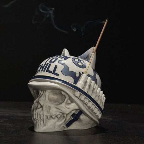 RIPNDIP Born To Chill Ceramic Incense Holder (Indigo)