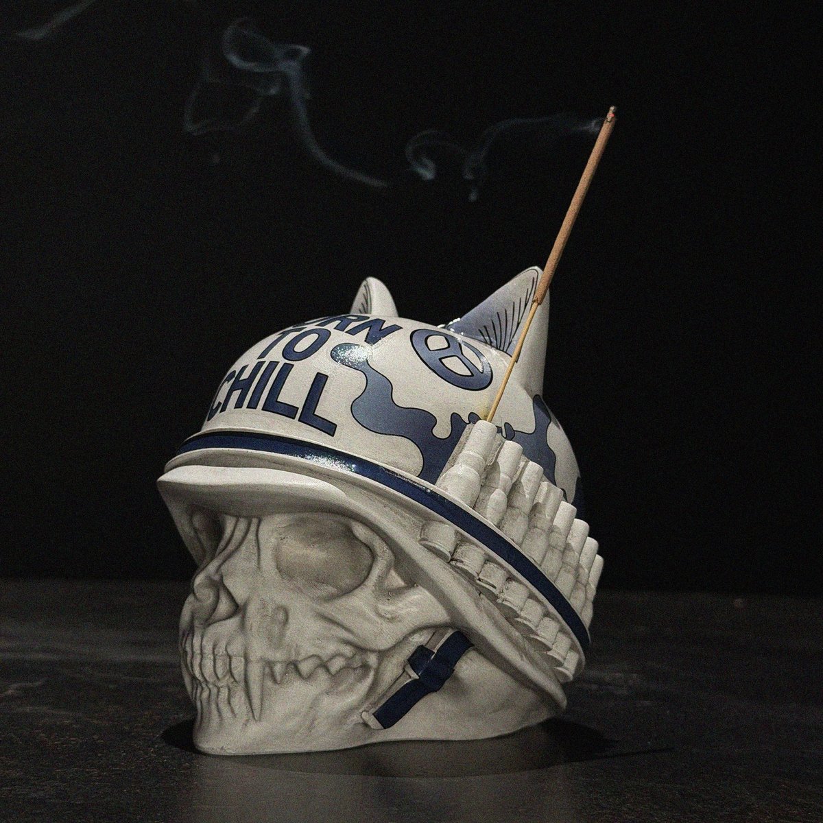 RIPNDIP Born To Chill Ceramic Incense Holder (I