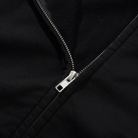 CASH ONLY Heavy-Weight Zip-Thru Hood Black