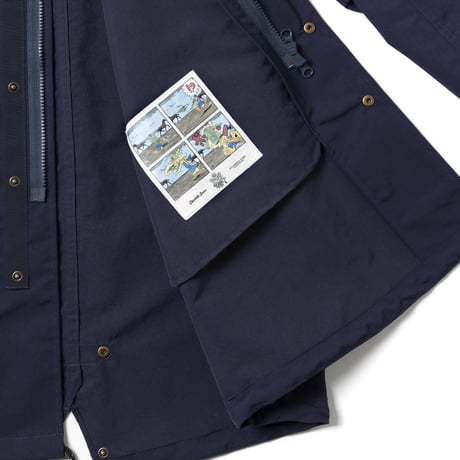 ( F.U. GENERAL STORE x Chocolate Jesus) Vagrant Armor Jacket - Navy