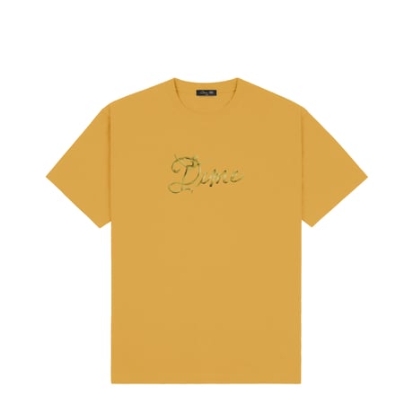 DIME mtl Satin T-Shirt WOOD