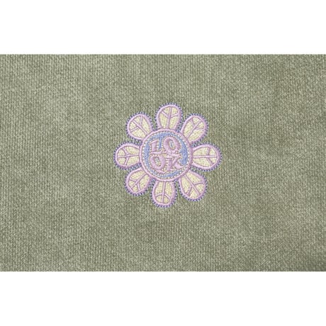 LQQK STUDIO FLOWER POWER SWEAT SAGE GREEN