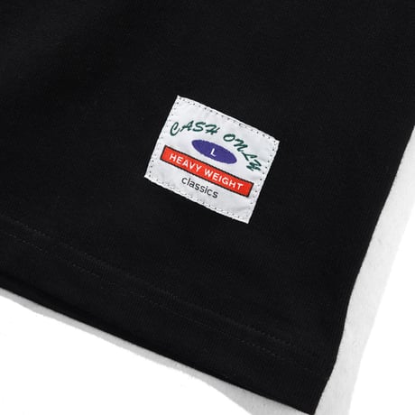 CASH ONLY Heavy-Weight Tee Black