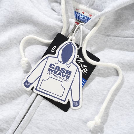 CASH ONLY Heavy-Weight Zip-Thru Hood Ash
