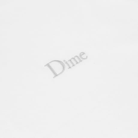 Dime MTL Classic Small Logo T-Shirt WHITE