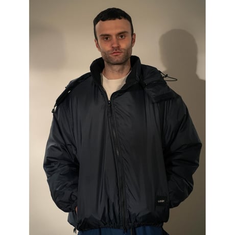 LQQK STUDIO PUFF DOWN JACKET  BLACK
