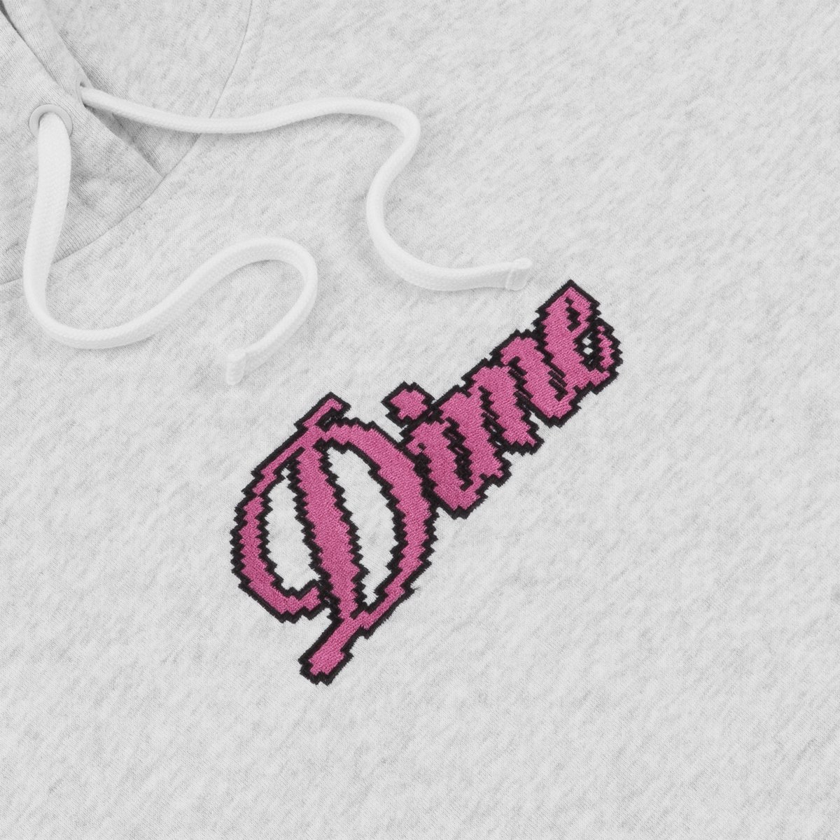 【関税込】Dime Pixel Cursive フーディ DIME mtl Pixel Cursive Hoodie ASH | F.U. GENERA