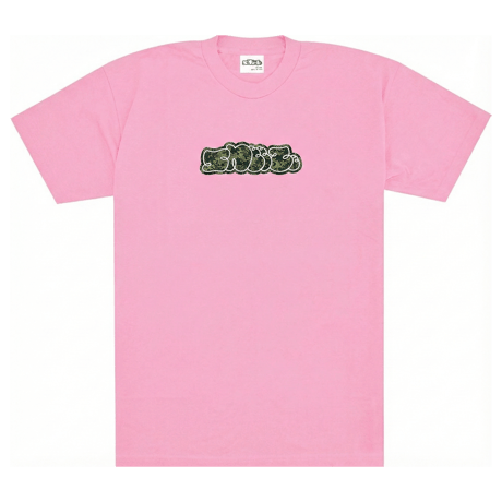SNEEZE MAGAZINE LOGO T-SHIRTS PINK