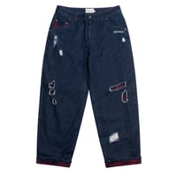 DIME mtl Secret Baggy Denim Pants INDIGO