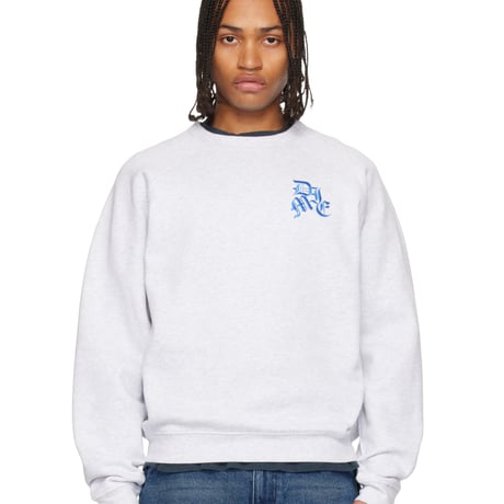 DIME mtl Dolph Crewneck BLACK