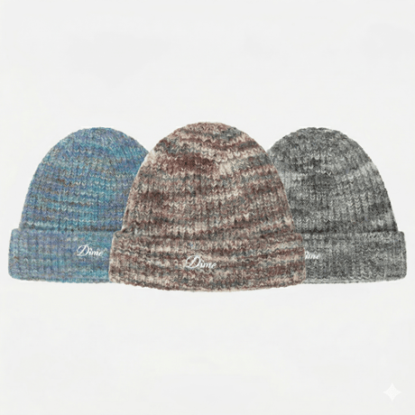 Dime MTL Fuzzy Fold Beanie