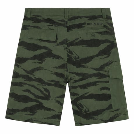 RIPNDIP Woven A Team Camo Cargo Shorts