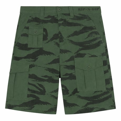 RIPNDIP Woven A Team Camo Cargo Shorts