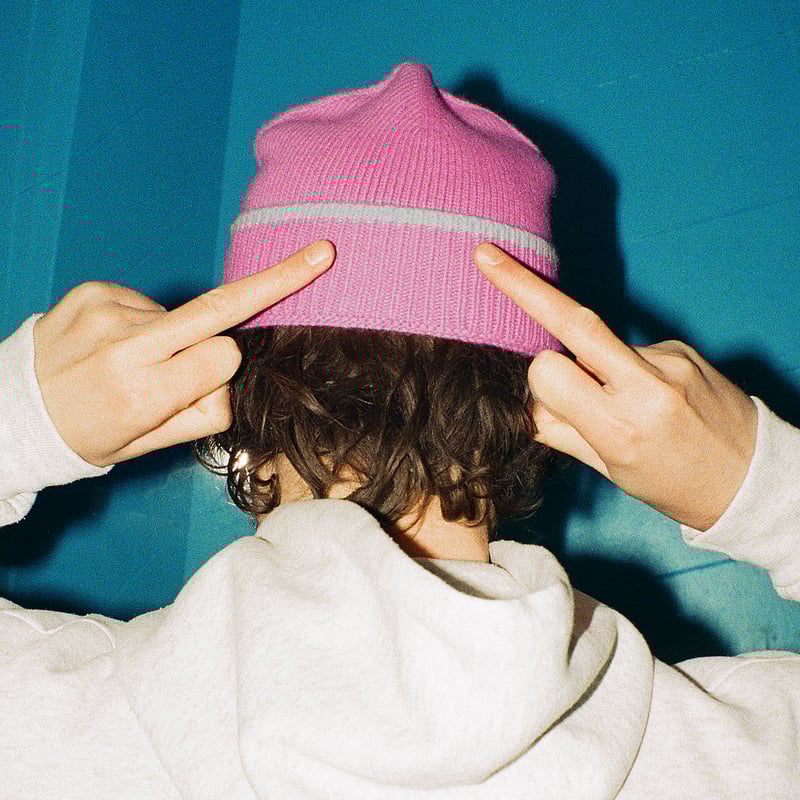 SNEEZE MAGAZINE CONTRAST STRIPE BEANIE | F.U. G