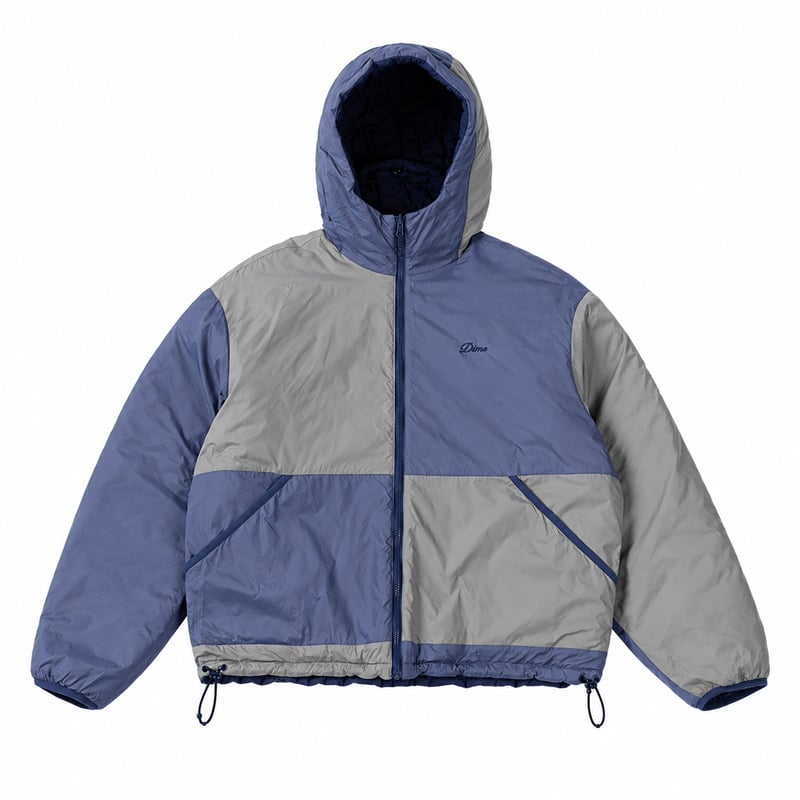 DIME MTL Reversible Insulated Jacket Blue Iris