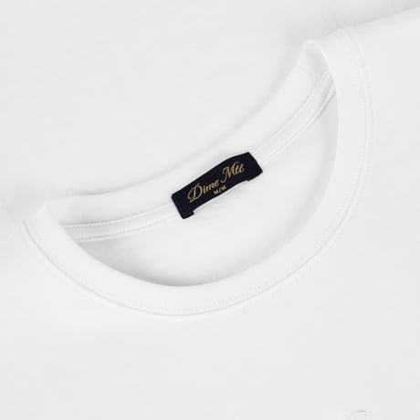 Dime MTL Classic Small Logo T-Shirt WHITE