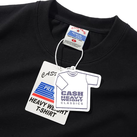 CASH ONLY Heavy-Weight Tee Black