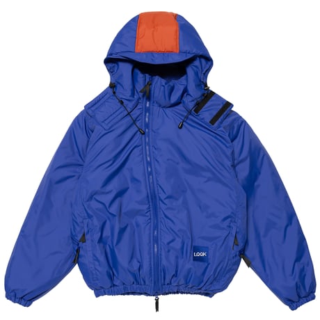 LQQK STUDIO PUFF DOWN JACKET BLUE