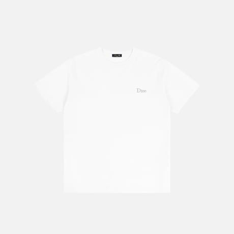 Dime MTL Classic Small Logo T-Shirt WHITE