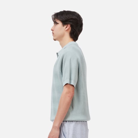 Dime MTL Cable Knit Polo