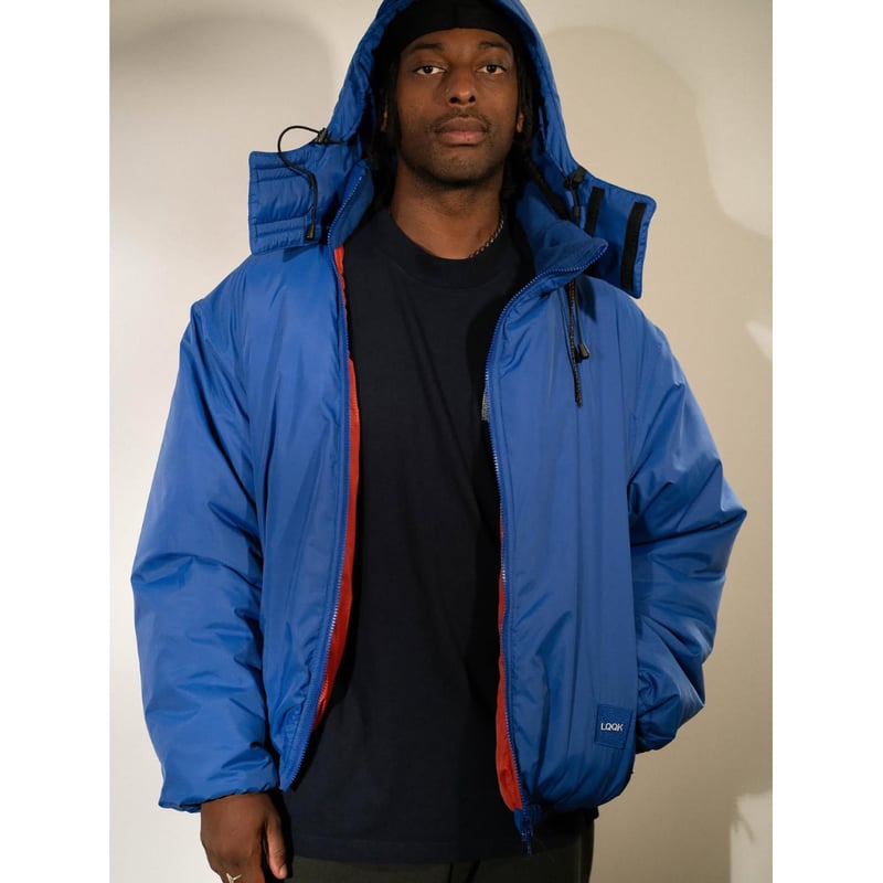 LQQK STUDIO PUFF DOWN JACKET BLUE | F.U. GENERA