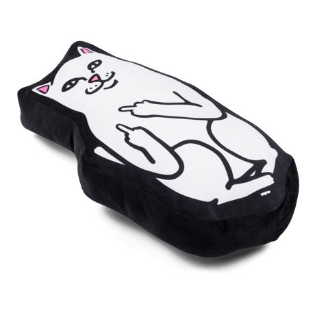 RIPNDIP Lord Nermal Pillow (Black)