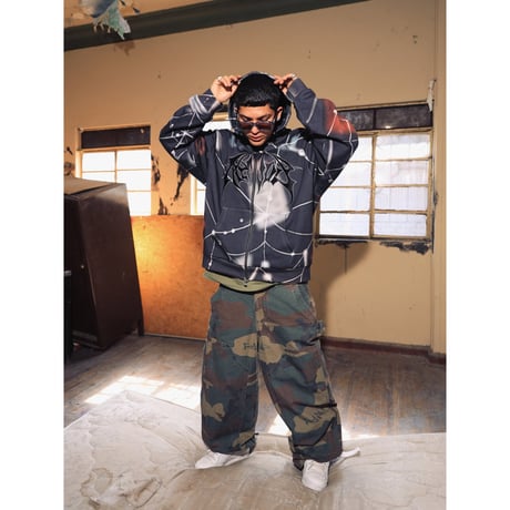 RIPNDIP Claws Camo Extra Wide Cargo Pants
