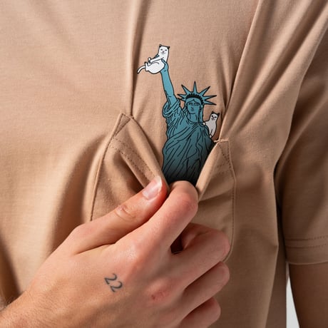 RIPNDIP LIBERTY POCKET TEE