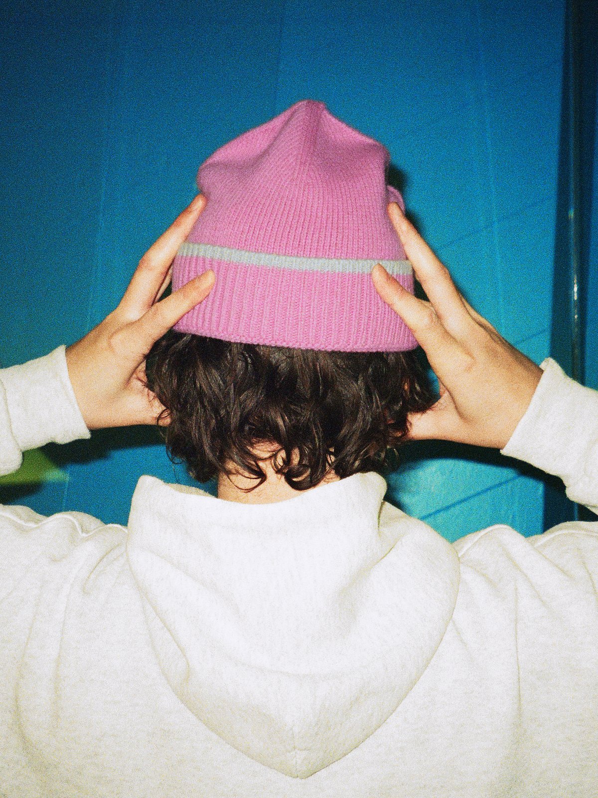 SNEEZE MAGAZINE CONTRAST STRIPE BEANIE | F.U. G