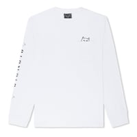 RIPNDIP Lord Nermal Pocket Long Sleeve White