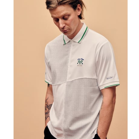 DIME MTL COURT POLO WHITE