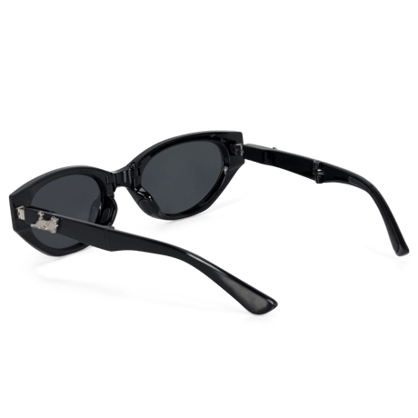 RIPNDIP Castanza Folding Sunglasses (Black)