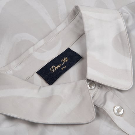 DIME mtl Chilling Satin Shirt CREAM