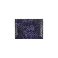 DIME mtl Embossed Leather Cardholder PURPLE