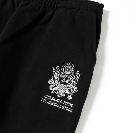 (F.U. GENERAL STORE x Chocolate Jesus) FUCJ Sweatpants BLACK