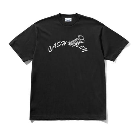 CASH ONLY Screw Logo Tee Black