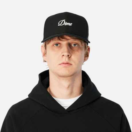 DIME MTL Cursive New Era Cap BLACK