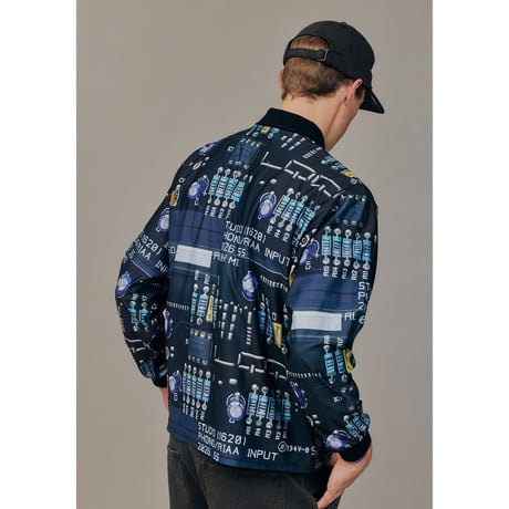 LQQK STUDIO CIRCUIT BOARD POLO JERSEY