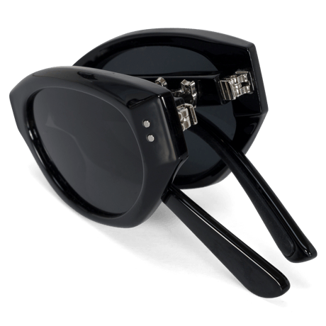 RIPNDIP Castanza Folding Sunglasses (Black)