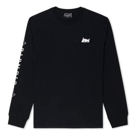 RIPNDIP Lord Nermal Pocket Long Sleeve Black