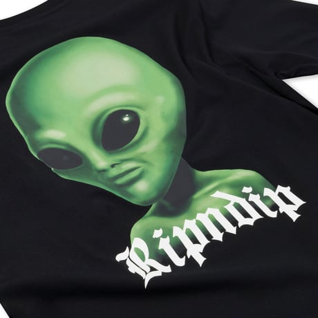 RIPNDIP WE COME IN PEACE TEE (BLACK)