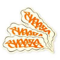 SNEEZE TWIST LOGO & LOGO STICKERS 3PACKS