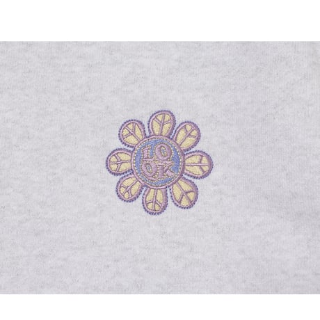 LQQK STUDIO FLOWER POWER SWEAT ASH