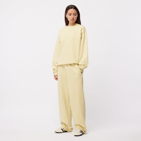 DIME MTL CURSIVE SMALL LOGO CREWNECK CLOUD CREAM